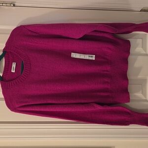 SONOMA BRAND WOMEN'S PLUS SIZE FUSCIA SWEATER SIZE XXL